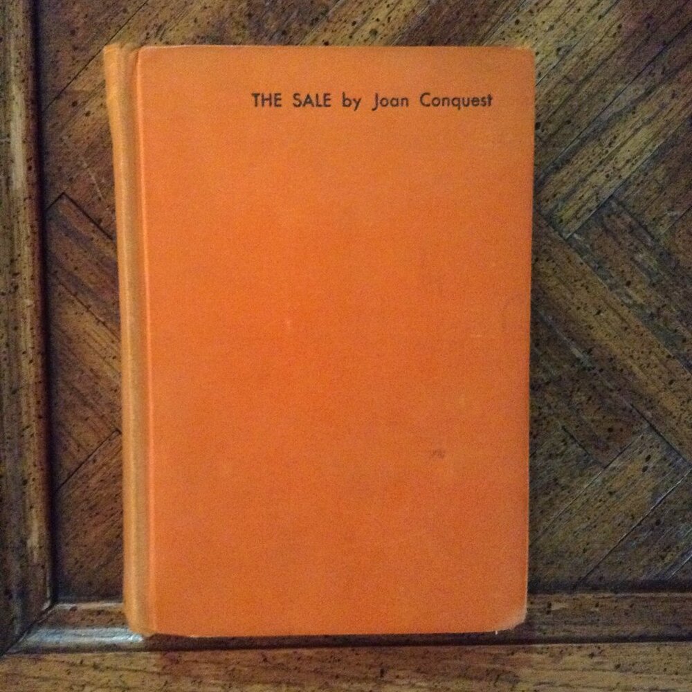 ORIGNAL The Sale (1930) by Joan Conquest Vintage 1930s '30s Book